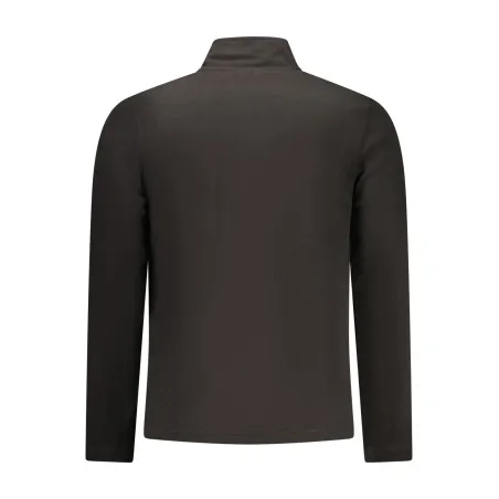 SWEAT-SHIRT NOIR À FERMETURE ÉCLAIR POUR HOMME US GRAND - U.S. GRAND