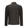 SWEAT-SHIRT NOIR À FERMETURE ÉCLAIR POUR HOMME US GRAND - U.S. GRAND