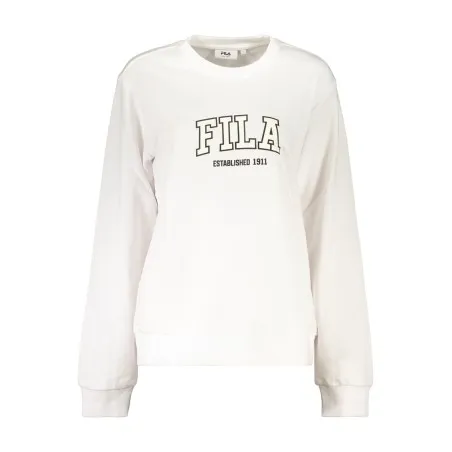 SWEAT-SHIRT BLANC À FERMETURE ÉCLAIR FILA POUR FEMME - FILA