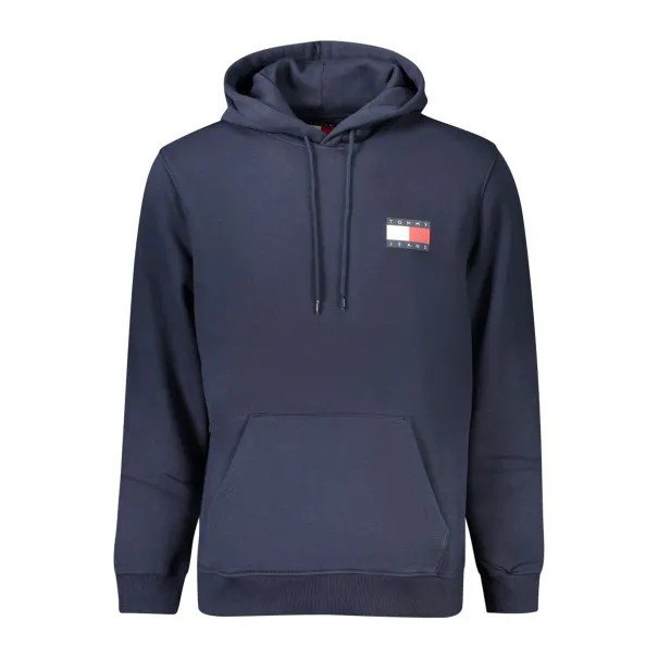 SWEAT-SHIRT BLEU À FERMETURE ÉCLAIR POUR HOMME TOMMY HILFIGER - TOMMY HILFIGER