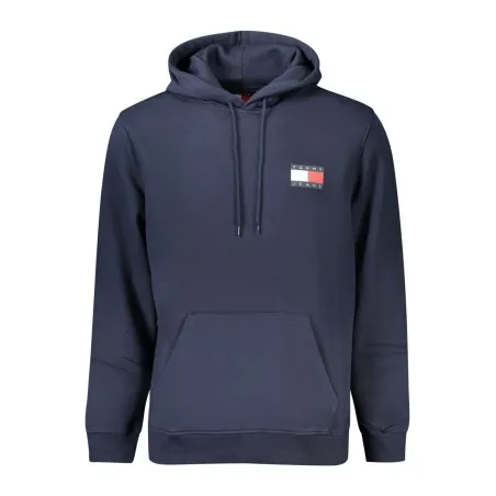 SWEAT-SHIRT BLEU À FERMETURE ÉCLAIR POUR HOMME TOMMY HILFIGER - TOMMY HILFIGER