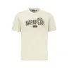 NAPAPIJRI T-SHIRT À MANCHES COURTES POUR HOMMES, BEIGE - NAPAPIJRI