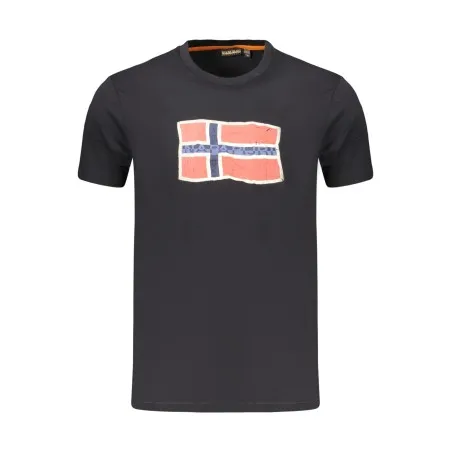 T-shirt à manches courtes pour homme NAPAPIJRI, noir - NAPAPIJRI