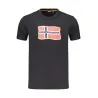 T-shirt à manches courtes pour homme NAPAPIJRI, noir - NAPAPIJRI