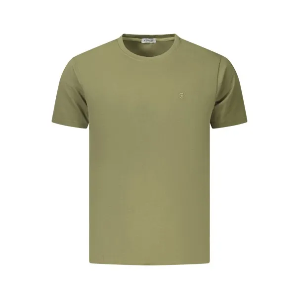 T-shirt à manches courtes vert pour homme COVERI MOVING - COVERI MOVING
