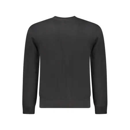 SWEAT-SHIRT GUESS JEANS SANS ZIP HOMME NOIR - GUESS JEANS