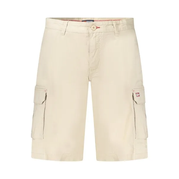 PANTALON BERMUDA HOMME NORVÈGE 1963 BEIGE - NORWAY 1963