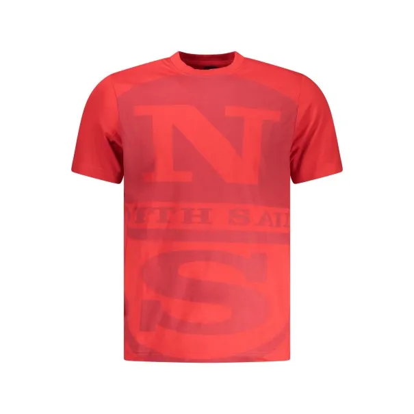 T-shirt à manches courtes pour homme North Sails, rouge - NORTH SAILS