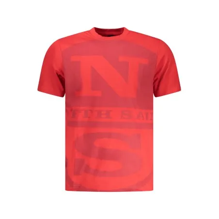 T-shirt à manches courtes pour homme North Sails, rouge - NORTH SAILS