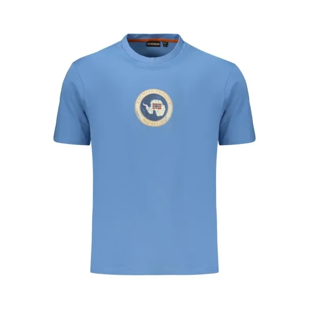 T-shirt à manches courtes pour homme NAPAPIJRI, bleu - NAPAPIJRI