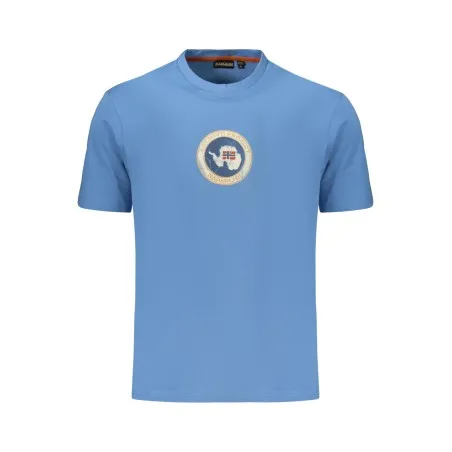T-shirt à manches courtes pour homme NAPAPIJRI, bleu - NAPAPIJRI