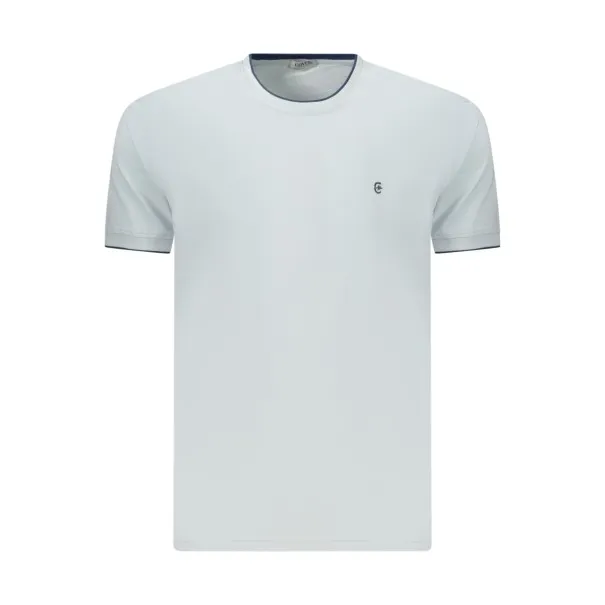 T-shirt à manches courtes pour homme Coveri Moving, bleu - COVERI MOVING