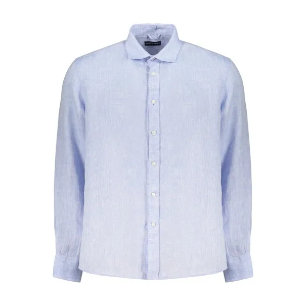 Chemise à manches courtes pour homme North Sails, bleue - NORTH SAILS