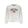 SWEAT-SHIRT GUESS JEANS SANS ZIP HOMME BLANC - GUESS JEANS