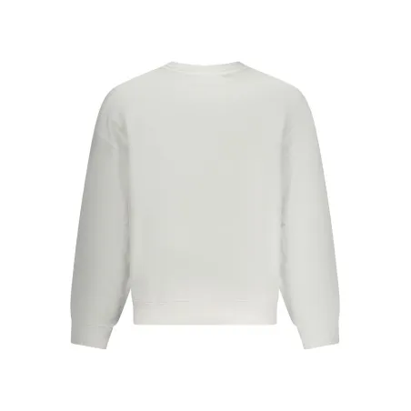 SWEAT-SHIRT GUESS JEANS SANS ZIP HOMME BLANC - GUESS JEANS