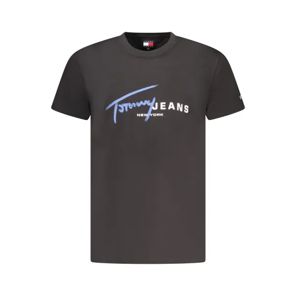 T-SHIRT À MANCHES COURTES TOMMY HILFIGER HOMME NOIR - TOMMY HILFIGER