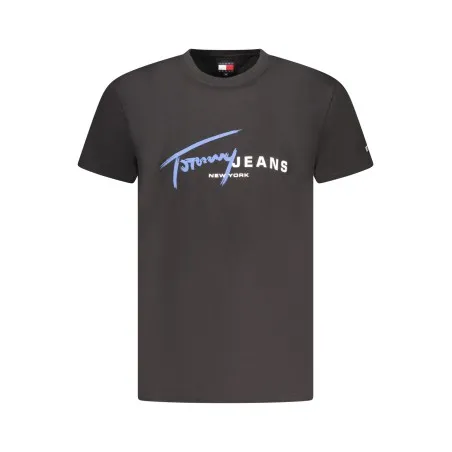 T-SHIRT À MANCHES COURTES TOMMY HILFIGER HOMME NOIR - TOMMY HILFIGER