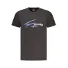 T-SHIRT À MANCHES COURTES TOMMY HILFIGER HOMME NOIR - TOMMY HILFIGER