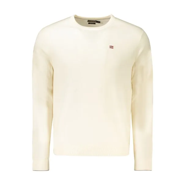 PULL BLANC POUR HOMME NAPAPIJRI - NAPAPIJRI