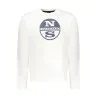 Sweat-shirt zippé blanc pour homme North Sails - NORTH SAILS