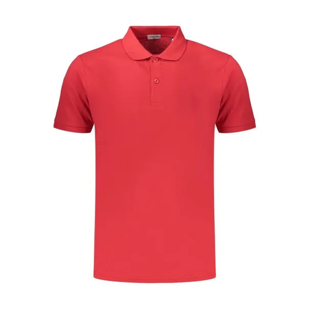 Polo à manches courtes pour homme Coveri Moving, rouge - COVERI MOVING