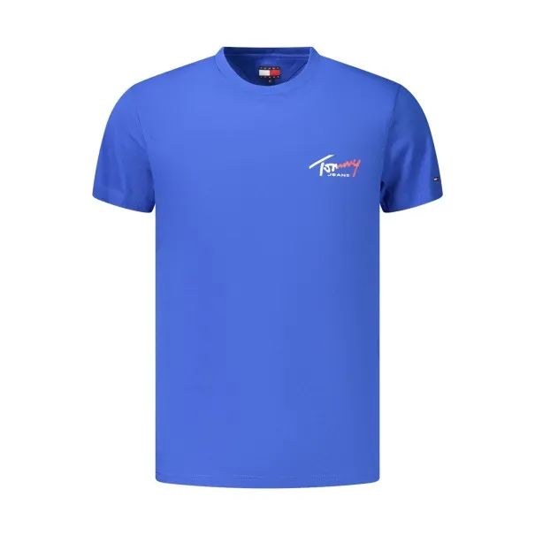 T-shirt à manches courtes pour homme Tommy Hilfiger, bleu - TOMMY HILFIGER