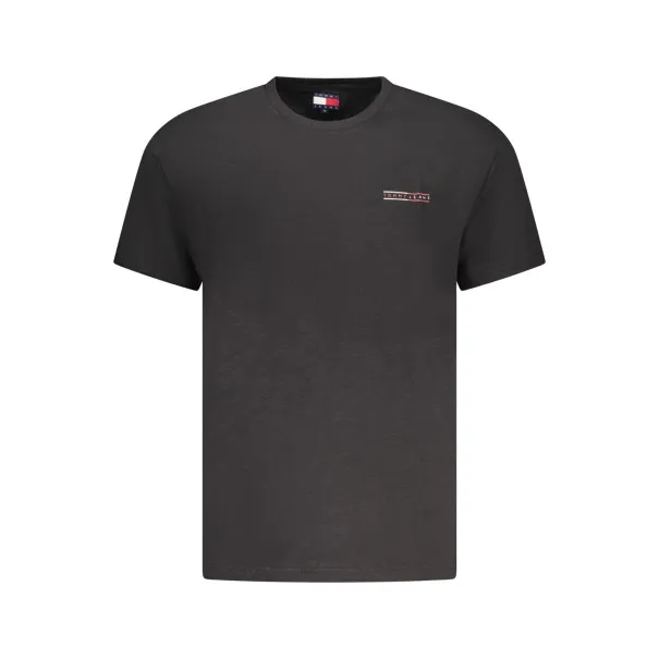 T-SHIRT À MANCHES COURTES TOMMY HILFIGER HOMME NOIR - TOMMY HILFIGER