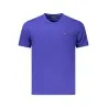 T-SHIRT À MANCHES COURTES POUR HOMME NAPAPIJRI, BLEU - NAPAPIJRI