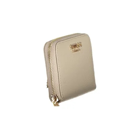 PORTEFEUILLE BEIGE POUR FEMME GUESS JEANS - GUESS JEANS