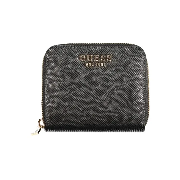Portefeuille noir pour femme Guess Jeans - GUESS JEANS