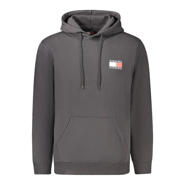 SWEAT-SHIRT NOIR À FERMETURE ÉCLAIR POUR HOMME TOMMY HILFIGER - TOMMY HILFIGER