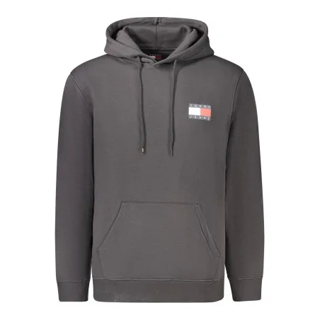 SWEAT-SHIRT NOIR À FERMETURE ÉCLAIR POUR HOMME TOMMY HILFIGER - TOMMY HILFIGER