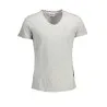T-SHIRT À MANCHES COURTES TOMMY HILFIGER POUR HOMME GRIS - TOMMY HILFIGER