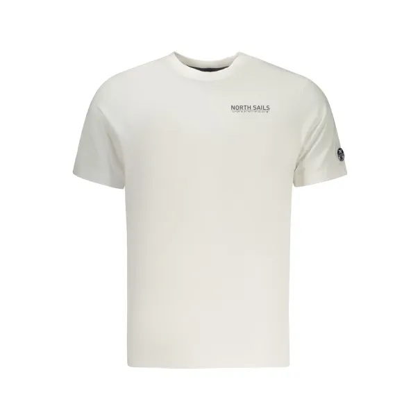 T-shirt blanc à manches courtes pour homme North Sails - NORTH SAILS