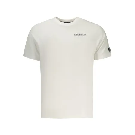 T-shirt blanc à manches courtes pour homme North Sails - NORTH SAILS