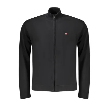 NAPAPIJRI CARDIGAN NOIR POUR HOMMES - NAPAPIJRI