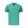 Polo à manches courtes pour homme Coveri Moving, vert - COVERI MOVING