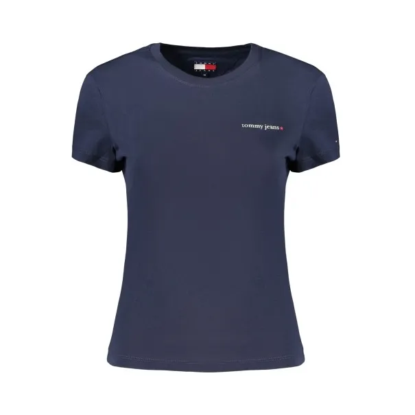 T-shirt à manches courtes pour femme Tommy Hilfiger, bleu - TOMMY HILFIGER