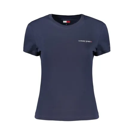 T-shirt à manches courtes pour femme Tommy Hilfiger, bleu - TOMMY HILFIGER