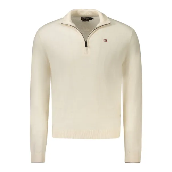 PULL BLANC POUR HOMME NAPAPIJRI - NAPAPIJRI