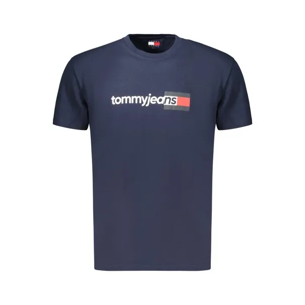 T-shirt à manches courtes pour homme Tommy Hilfiger, bleu - TOMMY HILFIGER