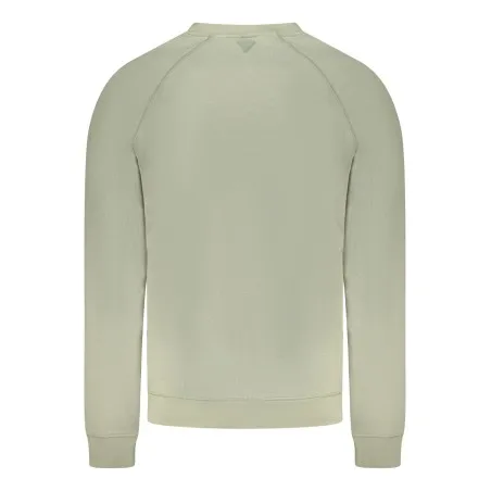 SWEAT-SHIRT GUESS JEANS SANS ZIP HOMME VERT - GUESS JEANS