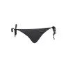 KARL LAGERFELD BEACHWEAR BAS DE MAILLOT DE BAIN FEMME NOIR - KARL LAGERFELD BEACHWEAR