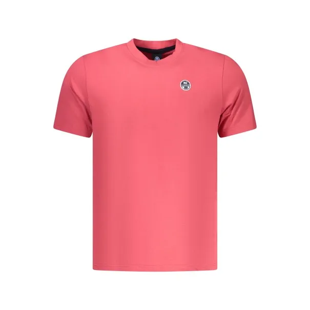 T-shirt à manches courtes pour homme North Sails, rouge - NORTH SAILS