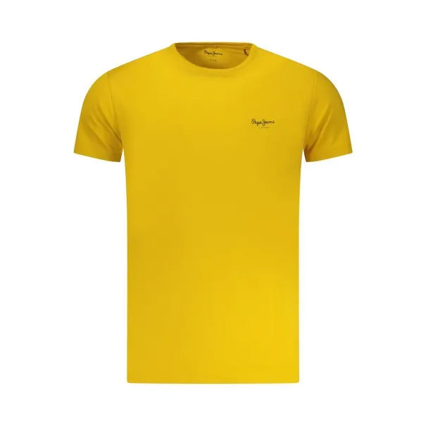 T-shirt jaune à manches courtes pour homme PEPE JEANS - PEPE JEANS