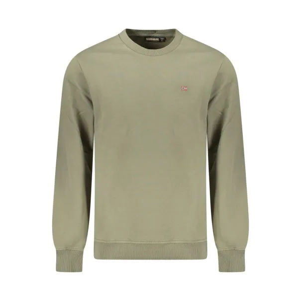 SWEAT-SHIRT ZIPPÉ POUR HOMME NAPAPIJRI, VERT - NAPAPIJRI