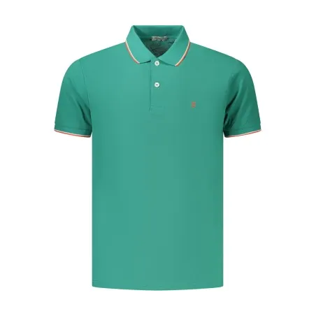 Polo à manches courtes pour homme Coveri Moving, vert - COVERI MOVING