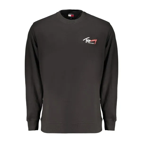 SWEAT-SHIRT NOIR À FERMETURE ÉCLAIR POUR HOMME TOMMY HILFIGER - TOMMY HILFIGER