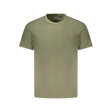 T-SHIRT À MANCHES COURTES POUR HOMME NAPAPIJRI VERT - NAPAPIJRI