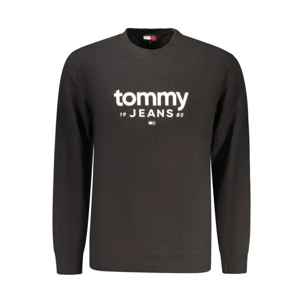 SWEAT-SHIRT NOIR À FERMETURE ÉCLAIR POUR HOMME TOMMY HILFIGER - TOMMY HILFIGER